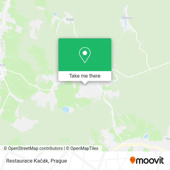 Карта Restaurace Kačák