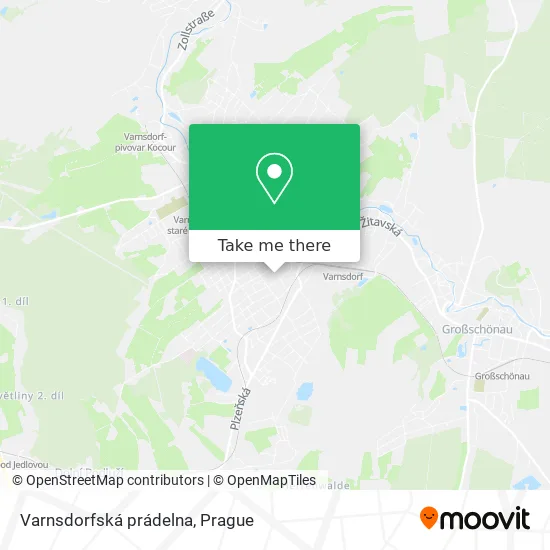 Карта Varnsdorfská prádelna
