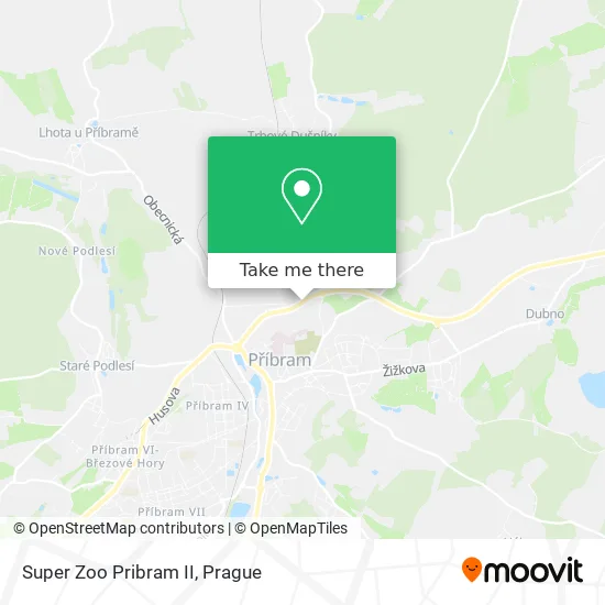 Карта Super Zoo Pribram II