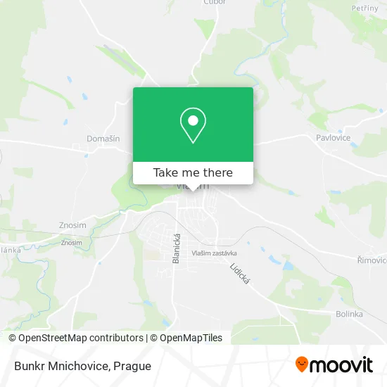 Карта Bunkr Mnichovice