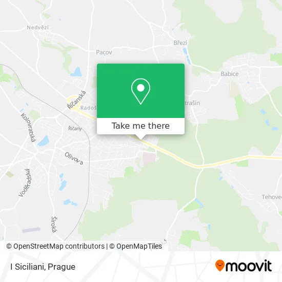 Карта I Siciliani