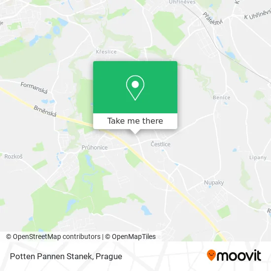 Карта Potten Pannen Stanek