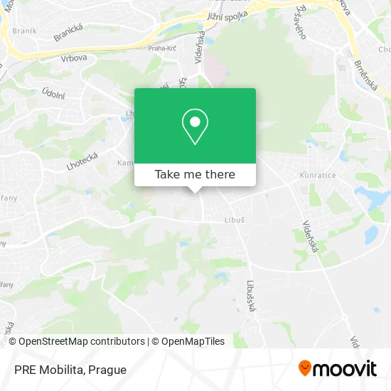 Карта PRE Mobilita