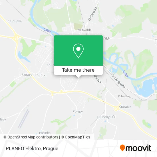 Карта PLANEO Elektro