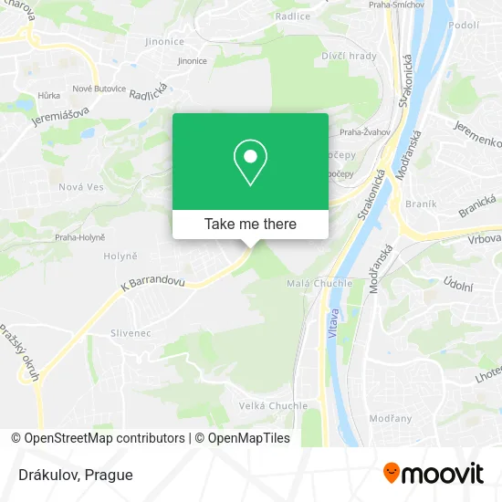 Карта Drákulov