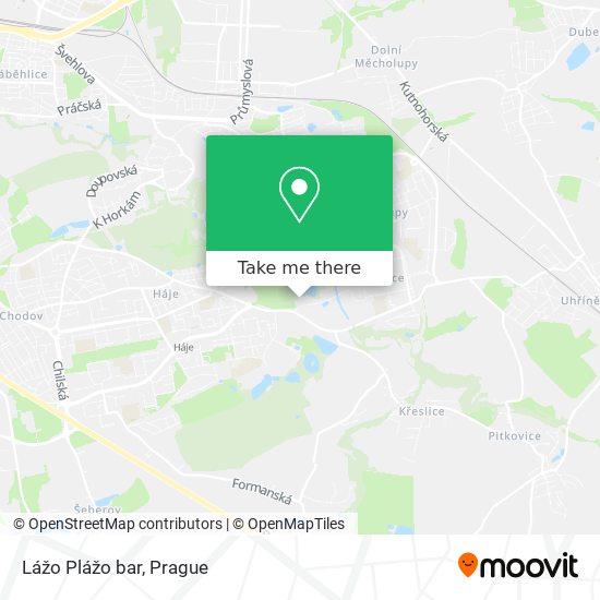 Lážo Plážo bar map