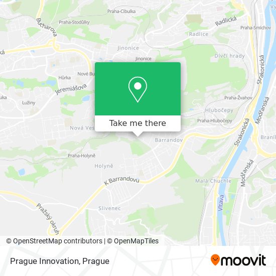 Prague Innovation map