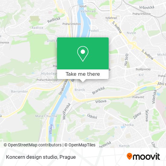 Koncern design studio map