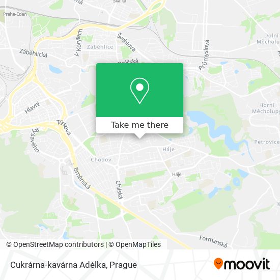 Cukrárna-kavárna Adélka map