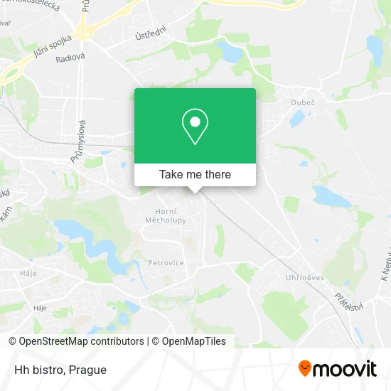 Карта Hh bistro