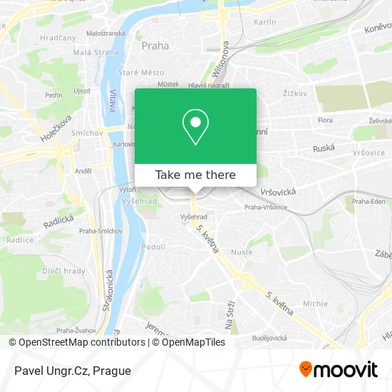 Карта Pavel Ungr.Cz