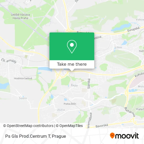 Карта Ps Gls Prod.Centrum T