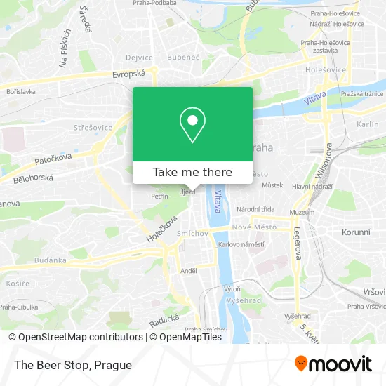 Карта The Beer Stop