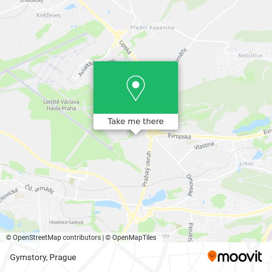 Gymstory map