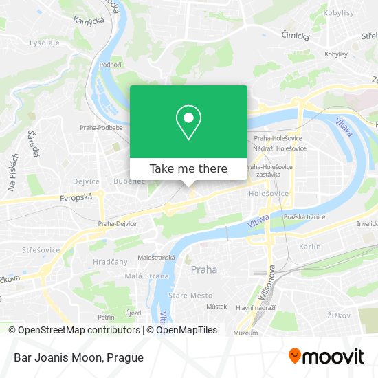 Bar Joanis Moon map