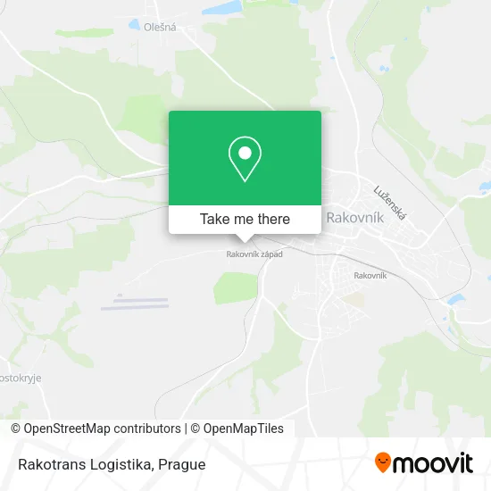 Карта Rakotrans Logistika