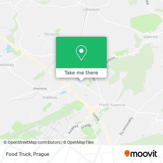 Карта Food Truck