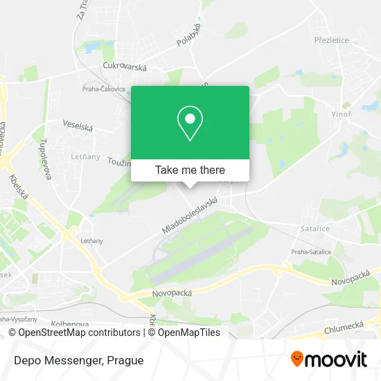 Карта Depo Messenger