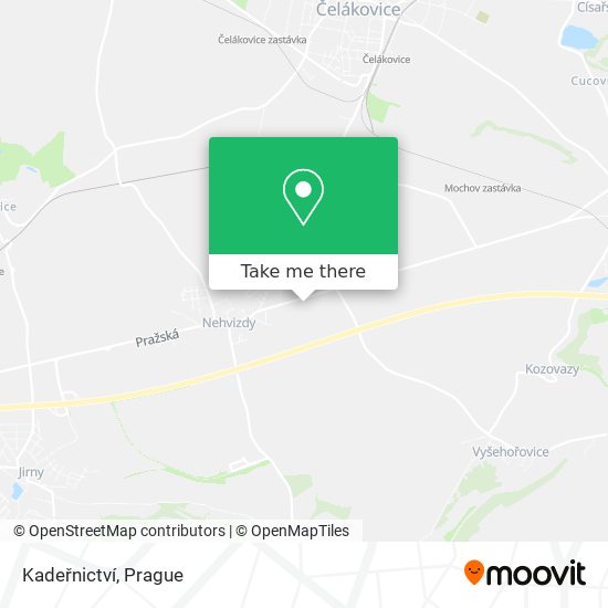 Kadeřnictví map