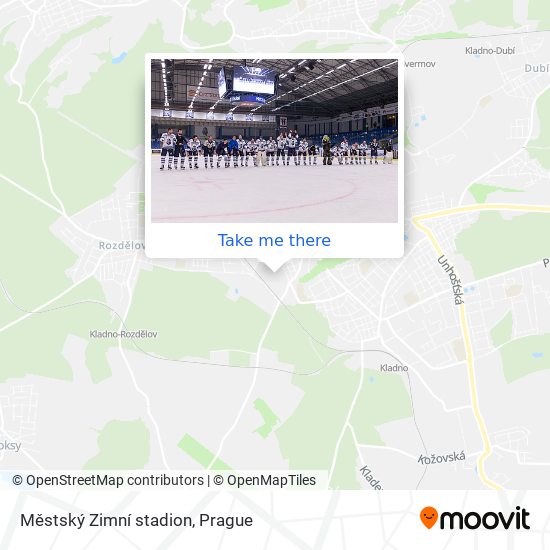 Městský Zimní stadion map