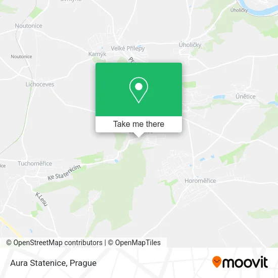 Карта Aura Statenice