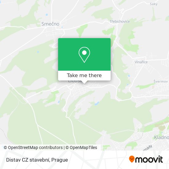 Distav CZ stavební map