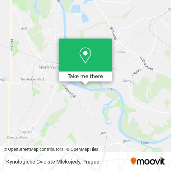 Kynologicke Cviciste Mlekojedy map