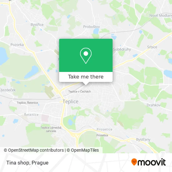 Карта Tina shop