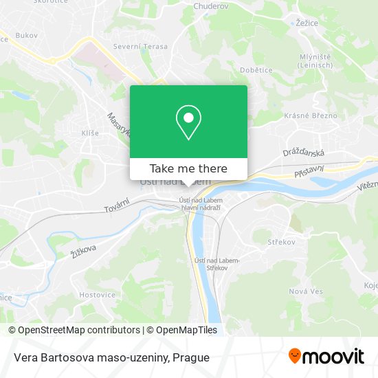 Vera Bartosova maso-uzeniny map