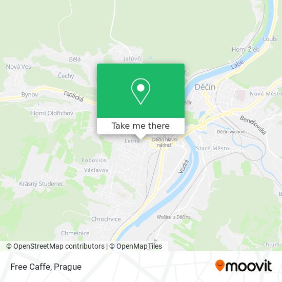 Free Caffe map