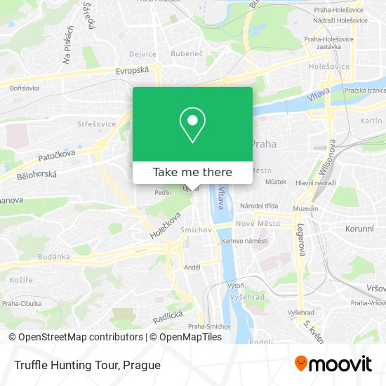 Карта Truffle Hunting Tour