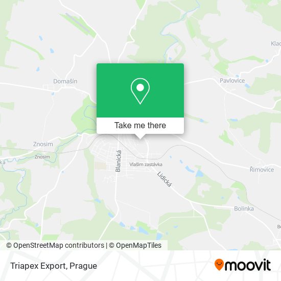 Triapex Export map