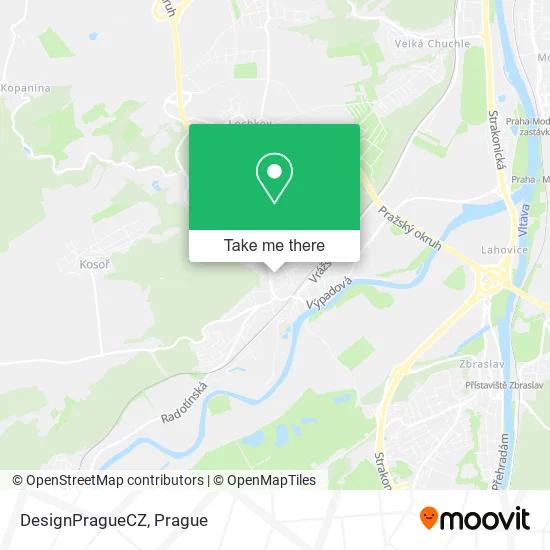 DesignPragueCZ map
