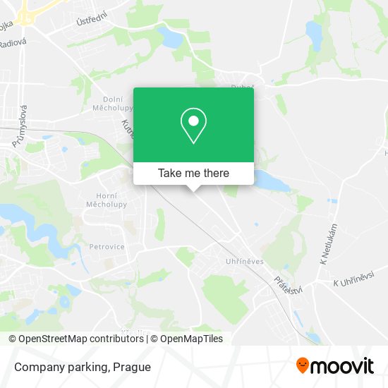 Company parking map