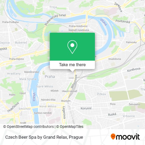 Czech Beer Spa by Grand Relax map