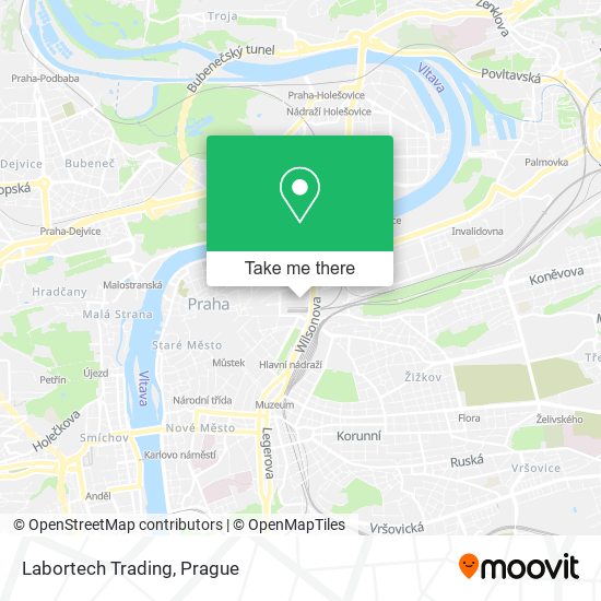 Labortech Trading map