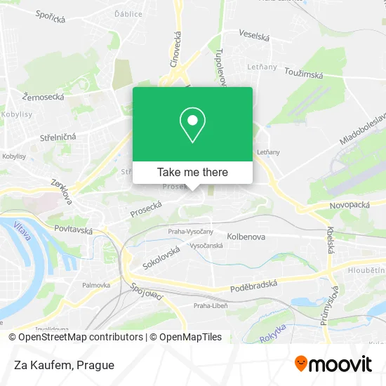 Карта Za Kaufem