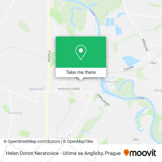 Карта Helen Doron Neratovice - Učíme se Anglicky