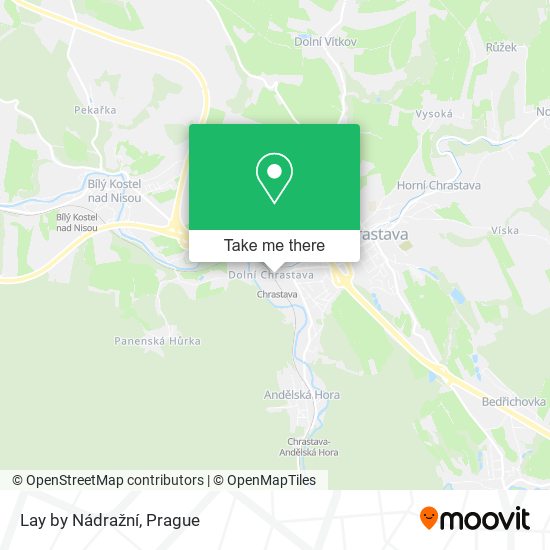 Lay by Nádražní map