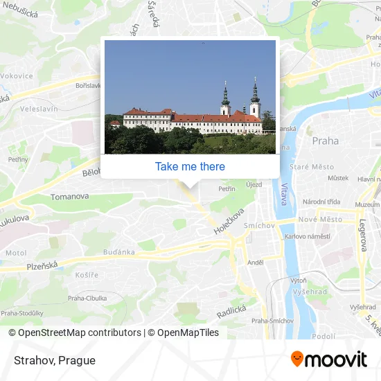 Карта Strahov