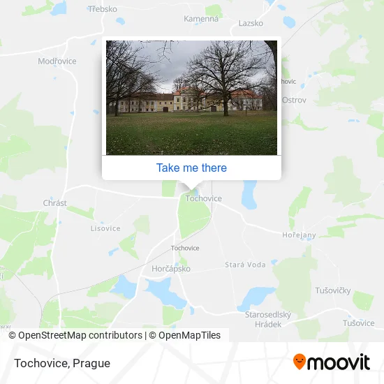 Карта Tochovice