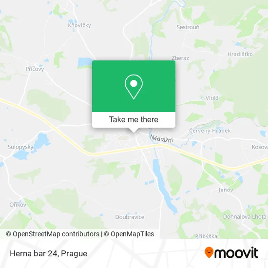 Карта Herna bar 24