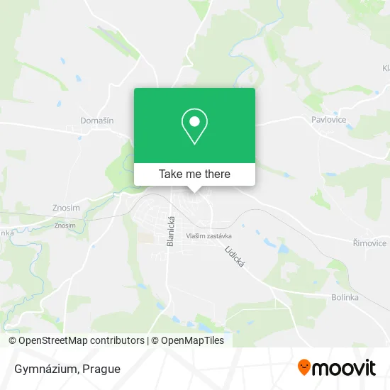 Карта Gymnázium
