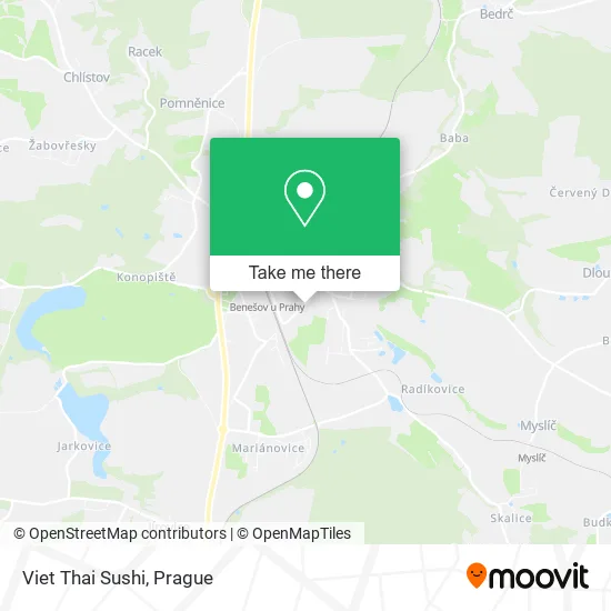Карта Viet Thai Sushi