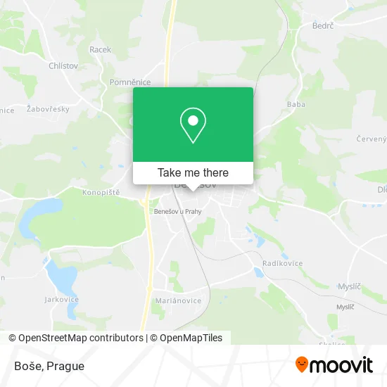 Карта Boše