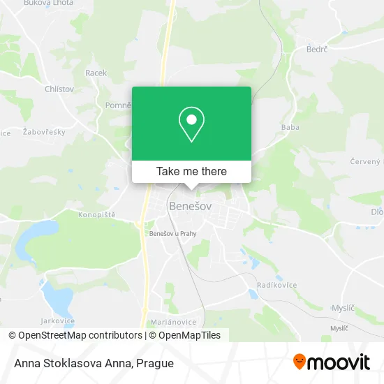 Карта Anna Stoklasova Anna