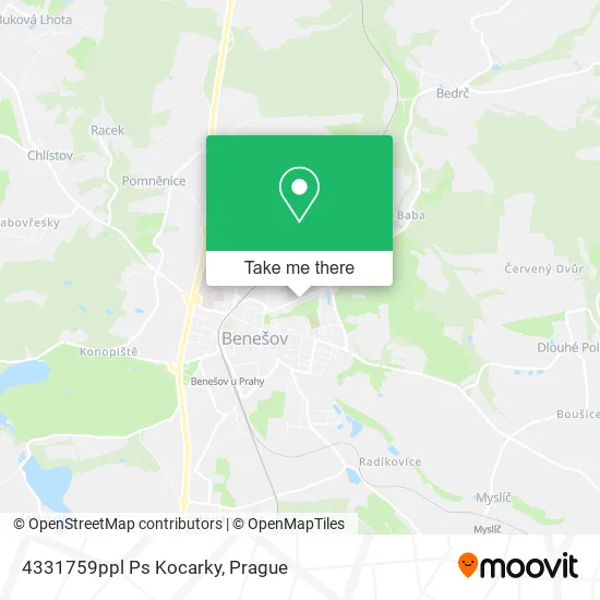 Карта 4331759ppl Ps Kocarky