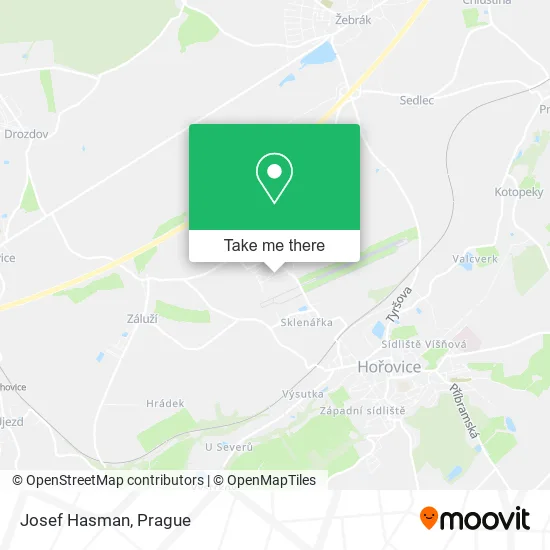 Карта Josef Hasman