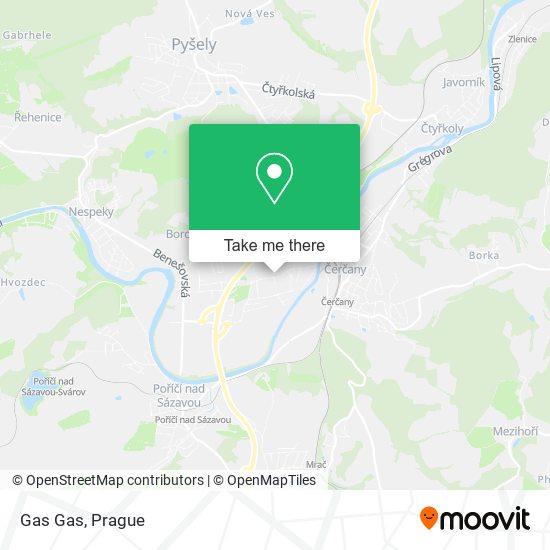 Gas Gas map