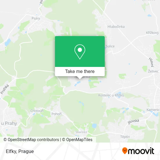 Elfky map
